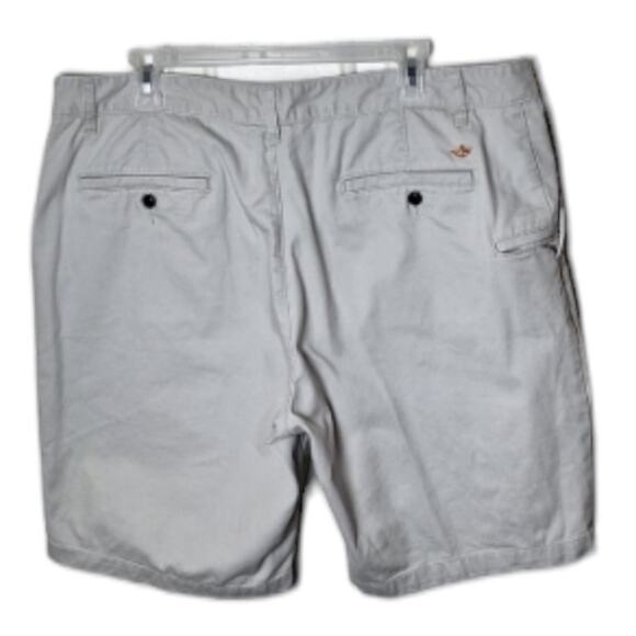 Dockers Men's 38 Beige Khaki Flat Front Preppy Shorts, Inseam 10" - Picture 2 of 6